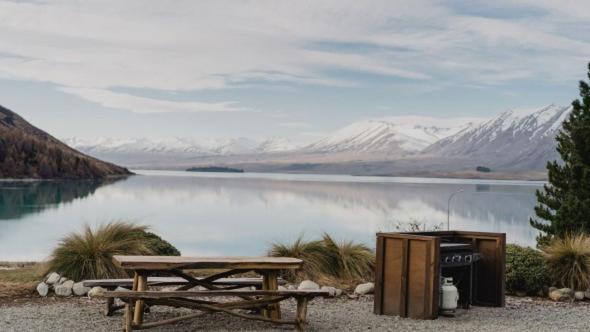 Lakes Edge Holiday Park Lake Tekapo Ngoại thất bức ảnh